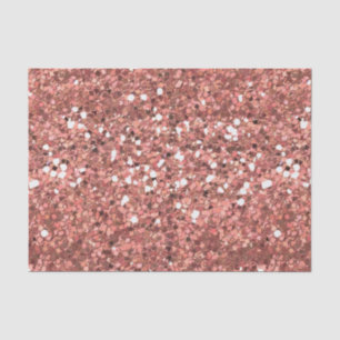 Chunky Confetti Glitter Sparkle Rose Gold Tissue Paper