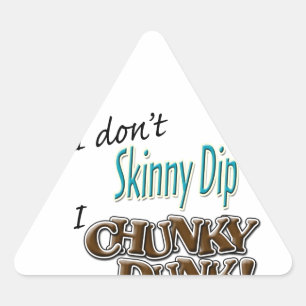 Chunky Dunk Triangle Sticker
