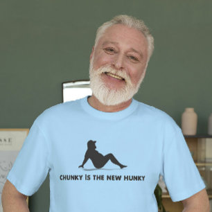 Chunky Hunky Tee: Body Positivity Wear Sweatshirt