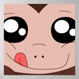 Chunky Monkey Picture Poster