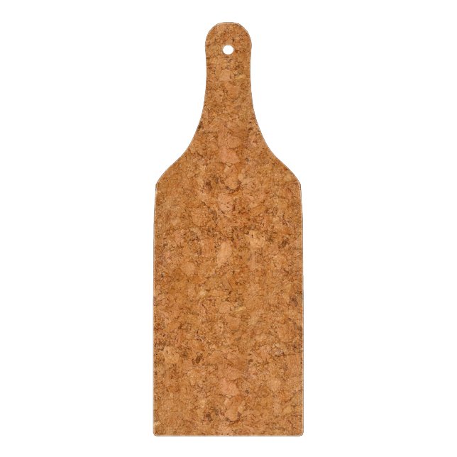 Chunky Natural Cork Wood Grain Look Cutting Board (Front)