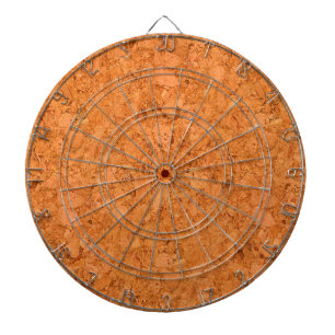 Chunky Natural Cork Wood Grain Look Dartboard