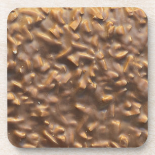 Chunky Nutty Chocolate Bar Quirky Coaster