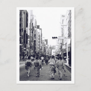 Chuo-dori Ginza Tokyo Postcard
