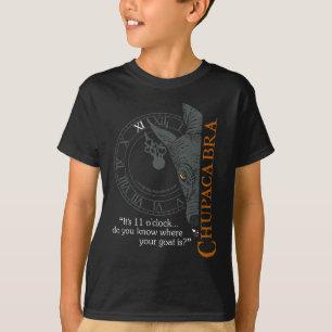Chupacabra Basic black kids t-shirt