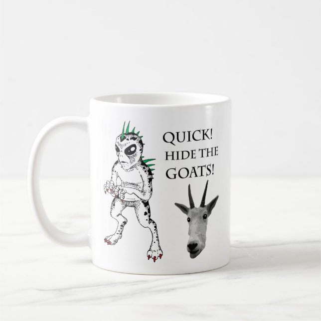 Chupacabra Coffee Mug (Left)