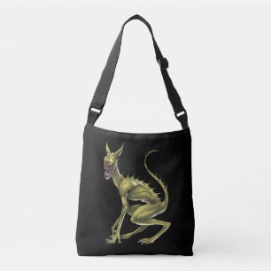 Chupacabra Cryptid Beast Crossbody Bag