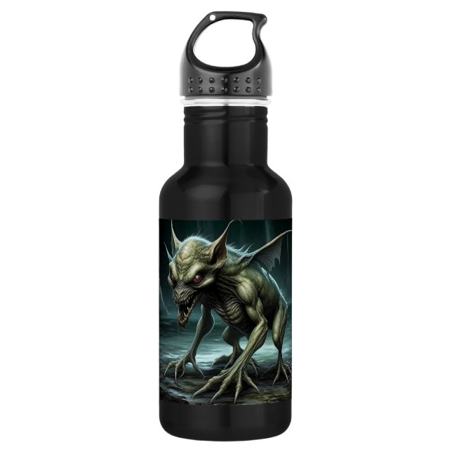 Chupacabra - Cryptid Monsters or Animals 532 Ml Water Bottle (Front)