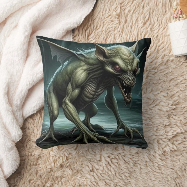 Chupacabra - Cryptid Monsters or Animals Cushion (Blanket)