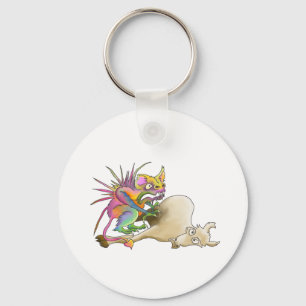 Chupacabra (Goat-sucker) Key Ring