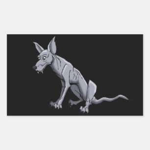 Chupacabra Rectangular Sticker