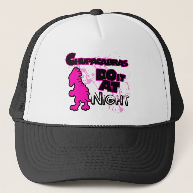 Chupacabra Trucker Hat (Front)