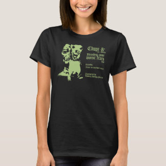 Chupi and the Aliens Tour shirt-Womens T-Shirt
