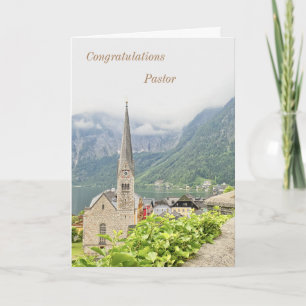 Church Anniversary Card Folded Greeting Card