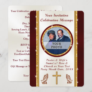 Church Anniversary Invitation or ANY Occasion