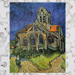 Church at Auvers-sur-Oise by Vincent van Gogh Jigsaw Puzzle