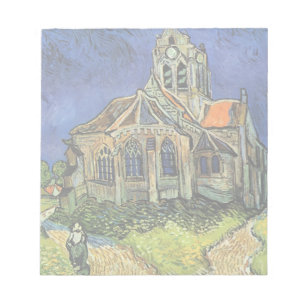 Church at Auvers-sur-Oise by Vincent van Gogh Notepad