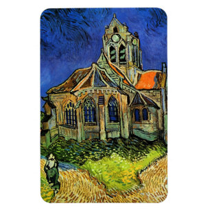 Church at Auvers Van Gogh Fine Art Magnet