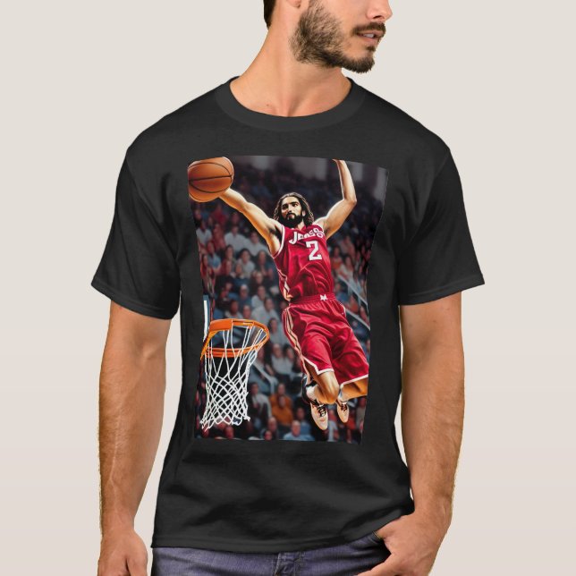 Church Basketball Jesus T-Shirt (Front)