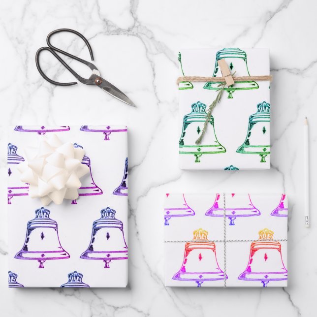 Church Bell Wrapping Paper (Front)