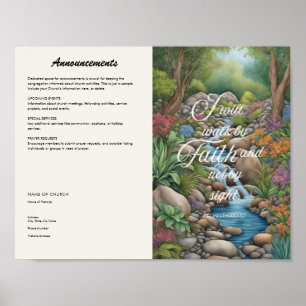 Church Bulletin Poster