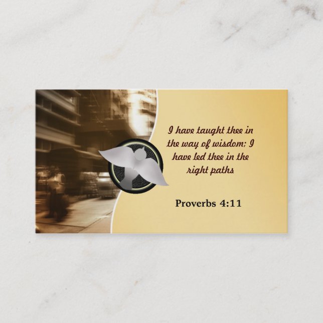 Church Business Cards with logo (Front)