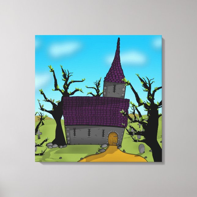 Church Canvas Print (Front)