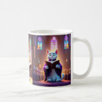 Church Cat Fun Mug.