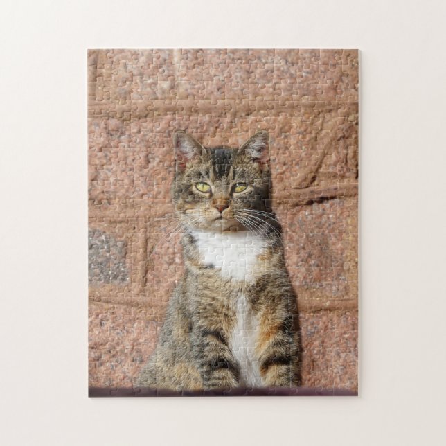 Church Cat Jigsaw Puzzle (Vertical)