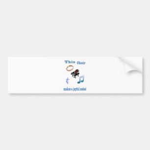 Church choir bumper sticker