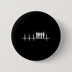 Church Choir Group - Cool Funny Choir Director 6 Cm Round Badge