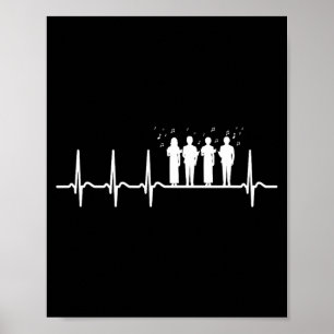 Church Choir Group - Cool Funny Choir Director Poster