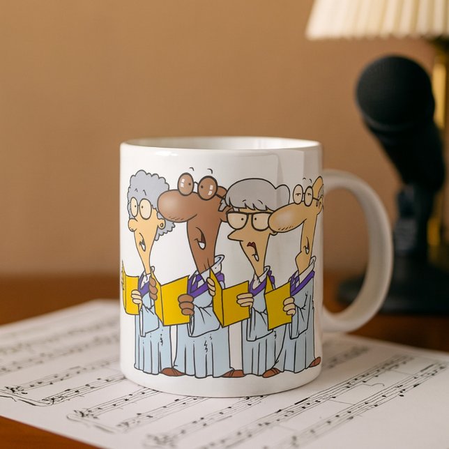 Church Choir Singing Coffee Mug (Creator Uploaded)