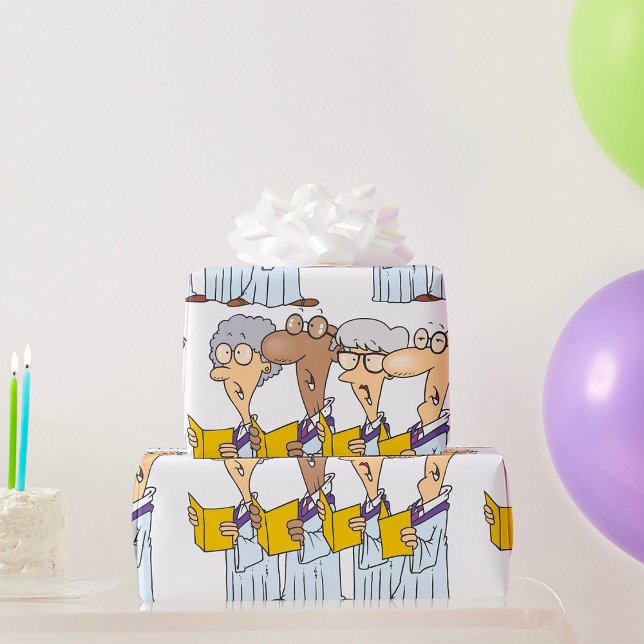 Church Choir Wrapping Paper (Creator Uploaded)