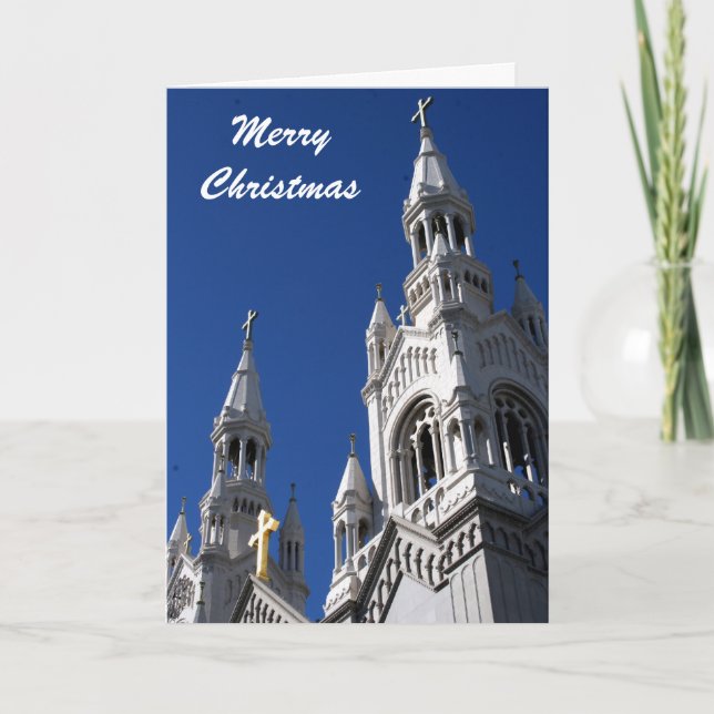 church christmas holiday card (Front)