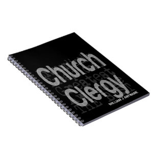 Church Clergy Extraordinaire CUSTOM Notebook