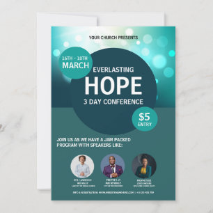 Church Conference event Customisable Flyer Design  Invitation