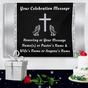 Church Decoration for Anniversary, Christian  Banner