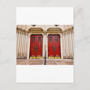 Church Doors Postcard