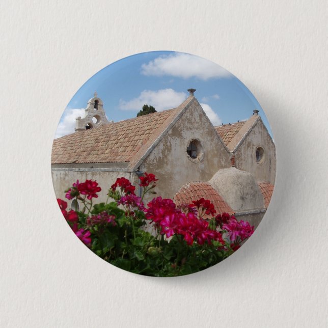 Church Flowers Button (Front)