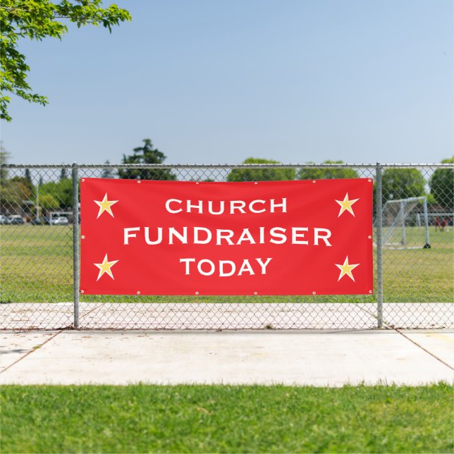 Church Fundraiser Today Banner (Insitu)