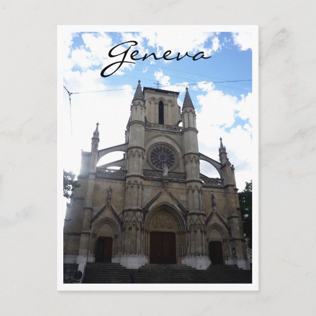 church geneva postcard (Front)