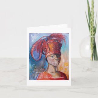 Church Hat Chloe Card