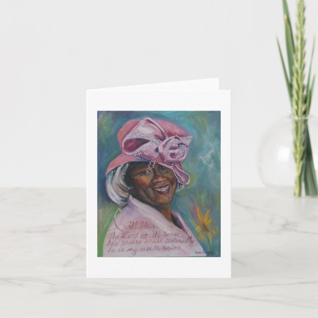 Church Hat Ida Card (Front)