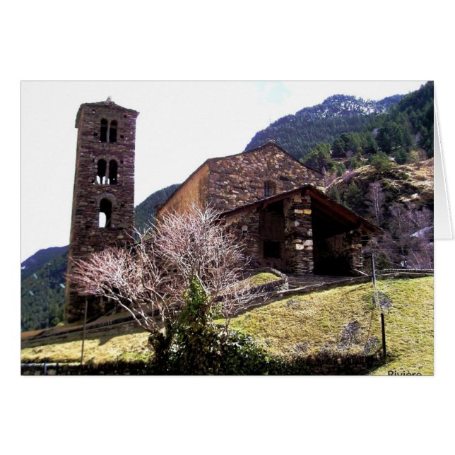 Church  in Andorra (Front Horizontal)