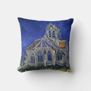 Church in Auvers by Van Gogh Painting Art  Cushion