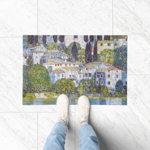 Church in Cassone, Gustav Klimt Doormat