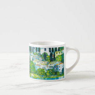 Church in Cassone Gustav Klimt Espresso Cup