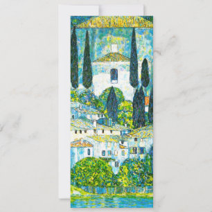 Church in Cassone Gustav Klimt Invitation