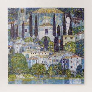 Church in Cassone, Gustav Klimt Jigsaw Puzzle